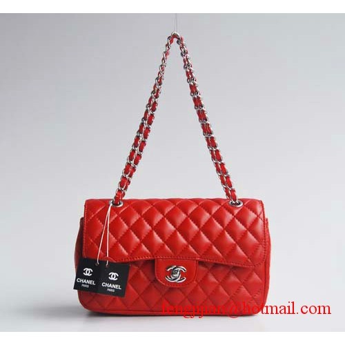 Chanel 2.55 Quilted Flap Bags 1112 Red