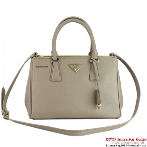 2013 Prada Saffiano Tote Bag 1801 Grey