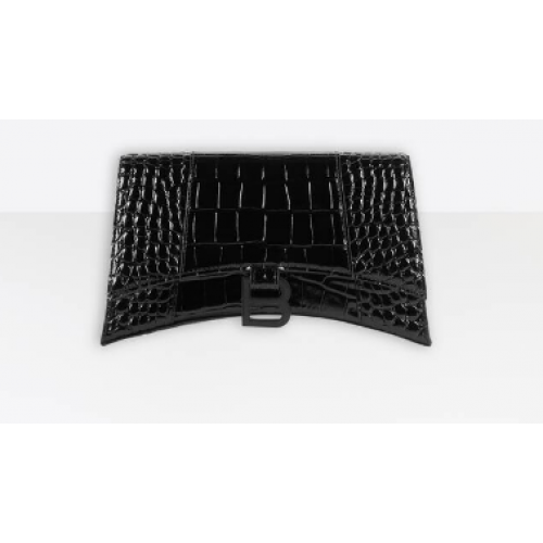 Balenciaga HOURGLASS CHAIN BAG B164497 black