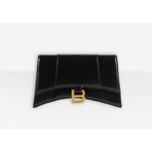 Balenciaga HOURGLASS CHAIN BAG B164497 black