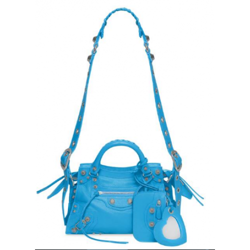 Balenciaga NEO CAGOLE XS HANDBAG 05812 blue