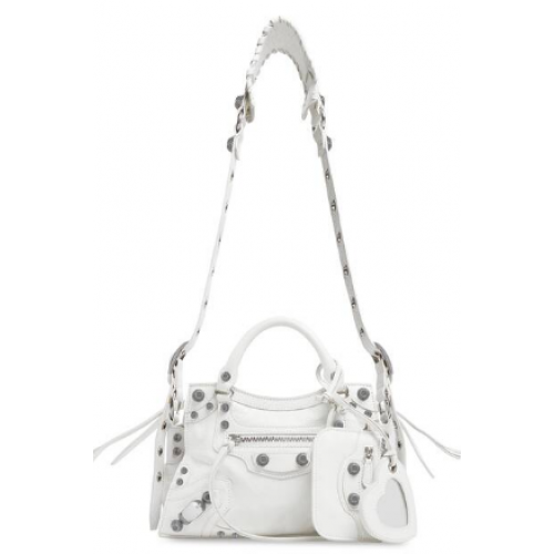 Balenciaga NEO CAGOLE XS HANDBAG 05812 white