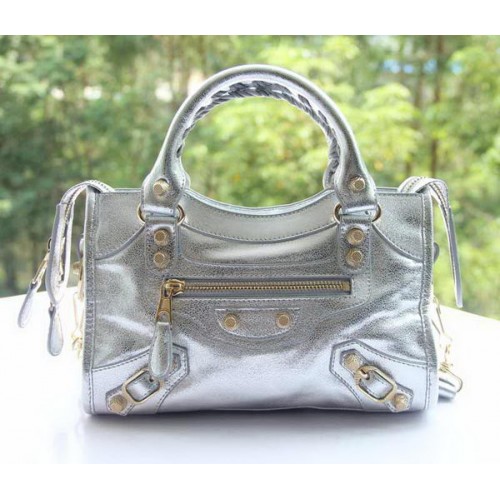 Balenciaga mini Classic First Bag B300295 Silver
