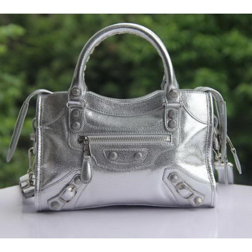 Balenciaga mini Classic First Bags B300295 Silver