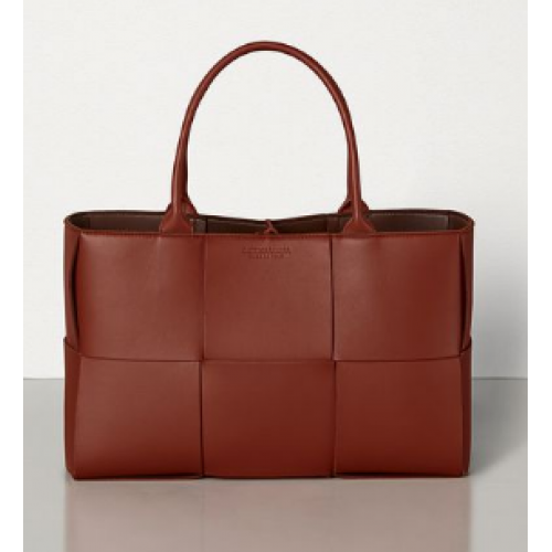 Bottega Veneta ARCO TOTE 609175 Rust Bark