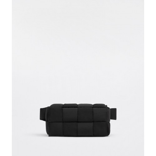 Bottega Veneta CASSETTE Mini Nylon belt bag 8952 Black