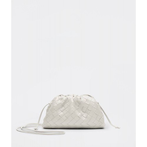 Bottega Veneta MINI POUCH 585852 Chalk