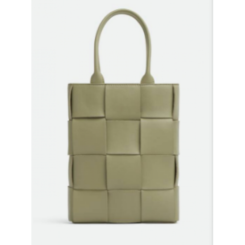 Bottega Veneta Mini Cassette Tote Bag 709341 Travertine