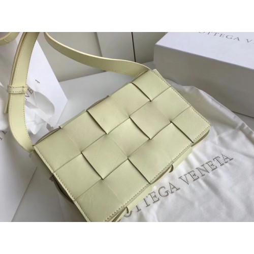 Bottega Veneta Sheepskin Weaving Original Leather 578004 Light green