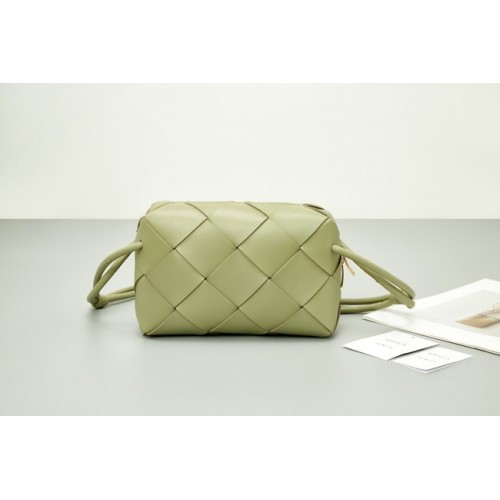 Bottega Veneta Small Cassette Camera Bag 709417 green
