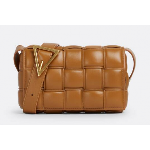 Bottega Veneta Small Padded Cassette 717506 Camel