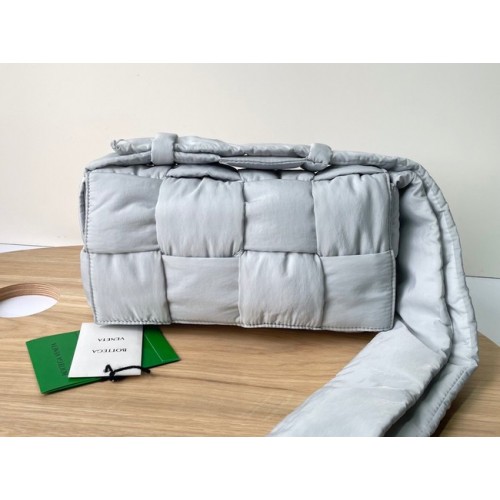 Bottega Veneta nylon 591977 light gray