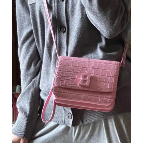 BurBerry Leather Shoulder Bag 80195 pink