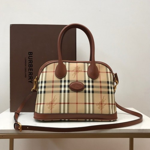 BurBerry Leather Shoulder Bag 81125 brown