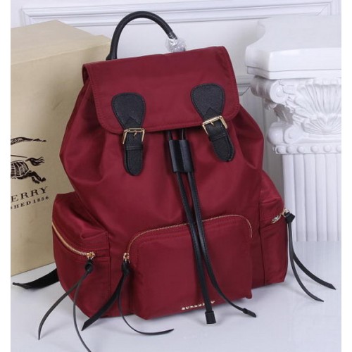 Burberry Large Backpack Fabric BU41048 Red