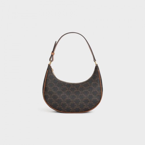 CELINE AVA BAG IN TRIOMPHE CANVAS CL93953 TAN