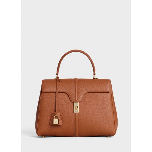 CELINE MEDIUM 16 BAG IN SATINATED CALFSKIN 187373 TAN