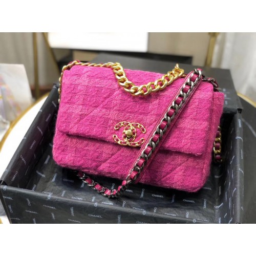 CHANEL 19 Flap Bag AS1160 Lavender