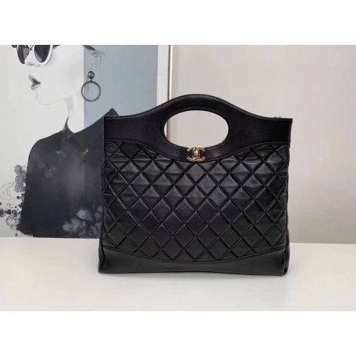 CHANEL 31 Large Shopping Bag b57978 black
