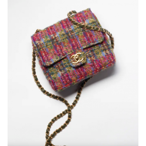 CHANEL MINI FLAP BAG AS3648 Multicolor