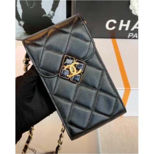 CHANEL Mobile phone case Card Holder AP1188 Black