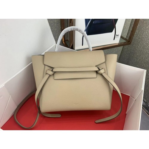 Celine Belt Bag Original Palm Skin Leather C3349 Light Apricot