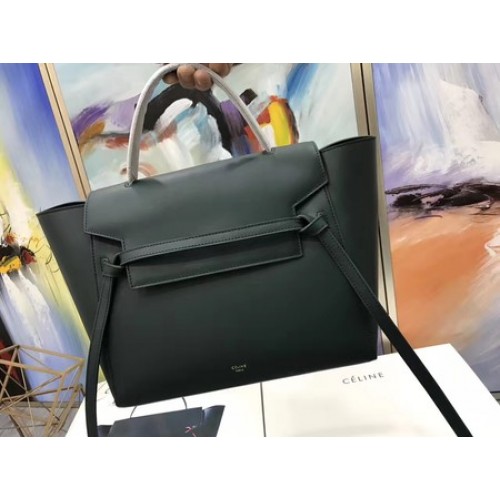 Celine Belt Bag Original Smooth Leather C3349 Green