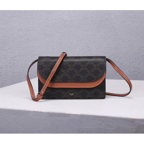 Celine COATED CANVAS CL00852 TAN