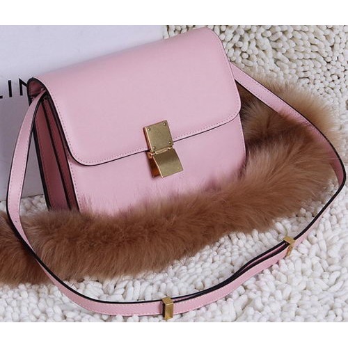 Celine Classic Box Small Flap Bag Calfskin C88007T Pink