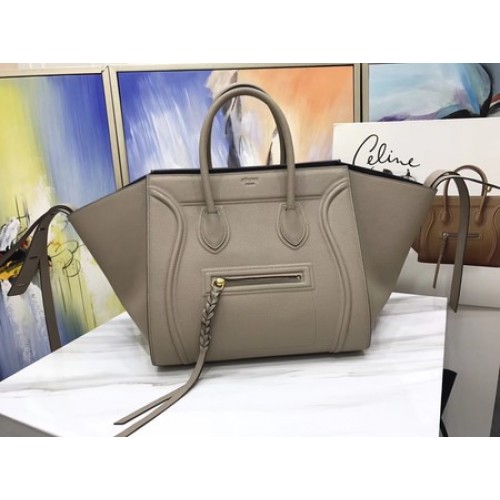 Celine Luggage Phantom Tote Bag Calfskin Leather CT3372 Apricot