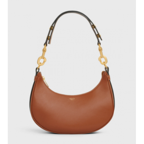 Celine MEDIUM STRAP AVA BAG IN SMOOTH CALFSKIN 196923 TAN