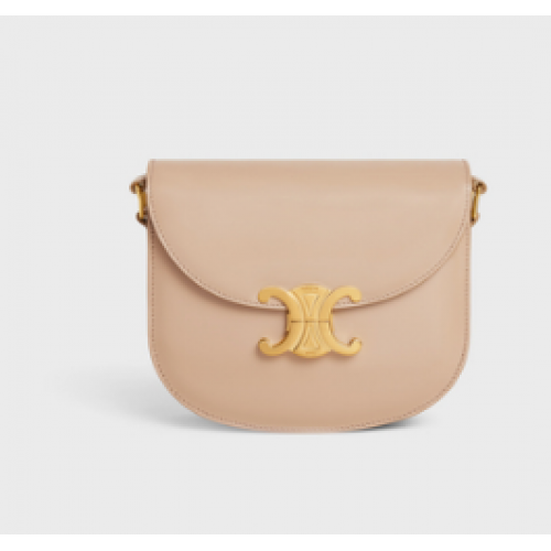 Celine TEEN BESACE TRIOMPHE IN SHINY CALFSKIN 110413 SAFARI