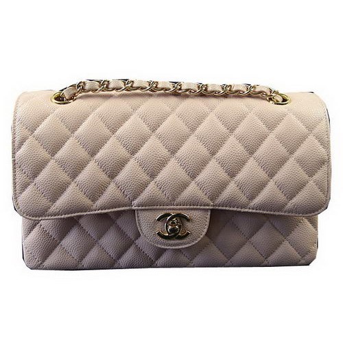 Chanel 2.55 Series Bags Pink Cannage Pattern Leather CFA1112 Gold