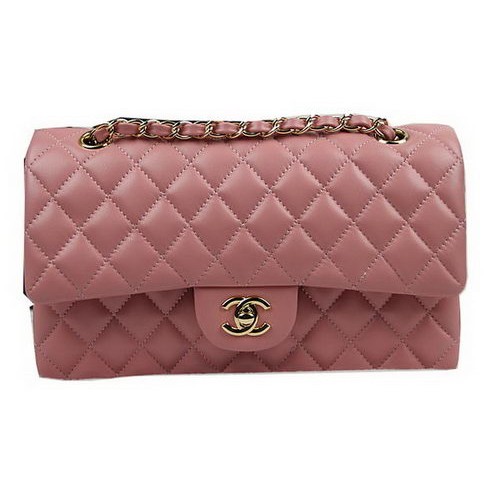 Chanel 2.55 Series Bags Pink Original Leather CFA1112 Gold