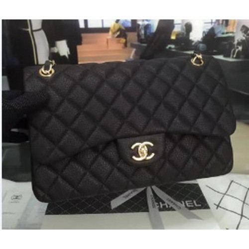Chanel 2.55 Series Flap Bags Original Leather B5024 Black