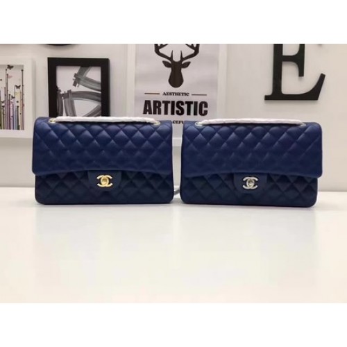 Chanel 2.55 Series Flap Bags Original Sheepskin A1112 Blue
