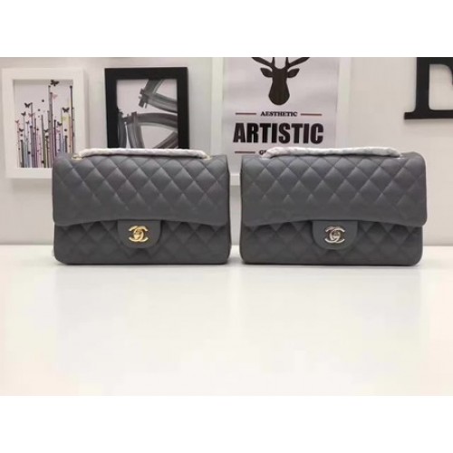 Chanel 2.55 Series Flap Bags Original Sheepskin A1112 Grey