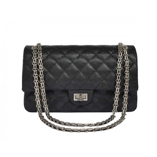 Chanel A30226 Classic Flap Bag Cannage Black