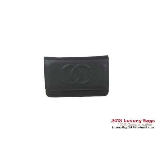 Chanel A33814 Original Cannage Patterns mini Flap Bag Black