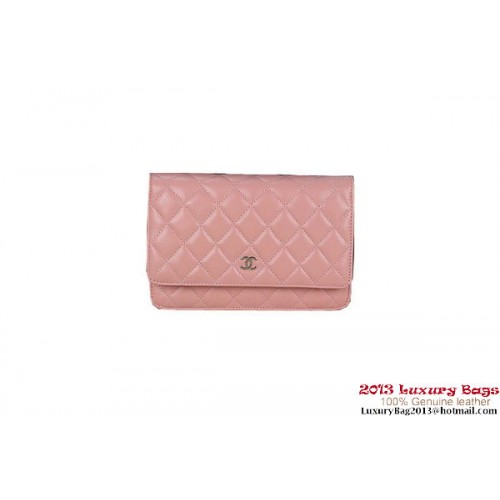 Chanel A33814 Original Sheepskin Leather mini Flap Bag Light Pink