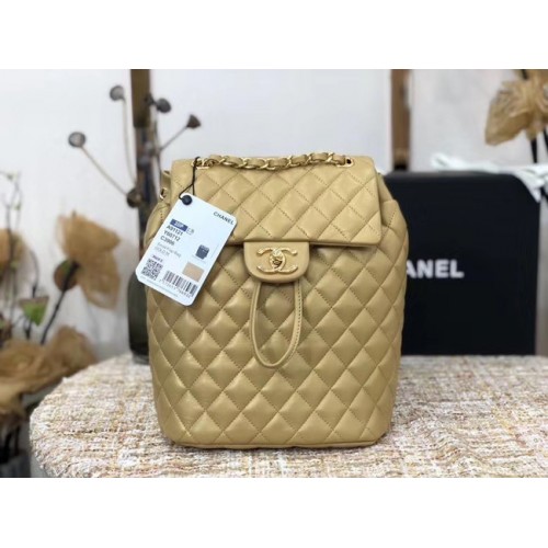Chanel Backpack Sheepskin Original Leather 83431 gold