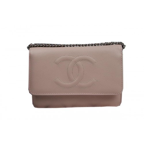 Chanel CHA48654 Pink Original Cannage Patterns Leather mini Flap Bag