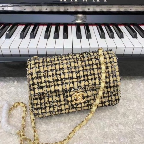 Chanel CLASSIC HANDBAG A01116 greengold