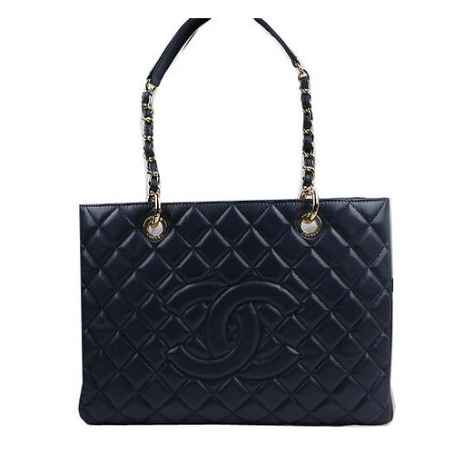 Chanel Classic Coco Bag Royal GST Caviar Leather A50995 Gold
