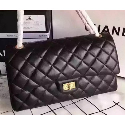 Chanel Classic Flap Bag Original Leather CHA8575 Black