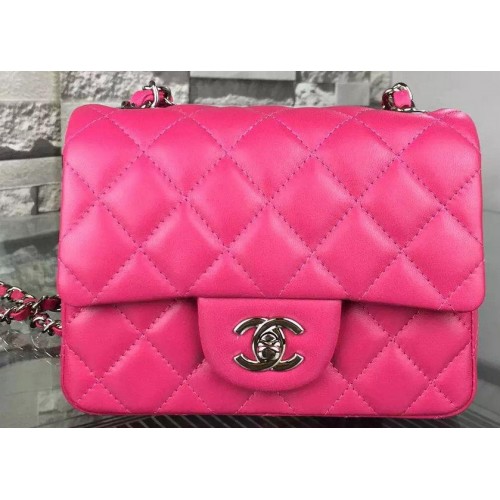 Chanel Classic Flap Bag Original Sheepskin Leather A5171 Rose