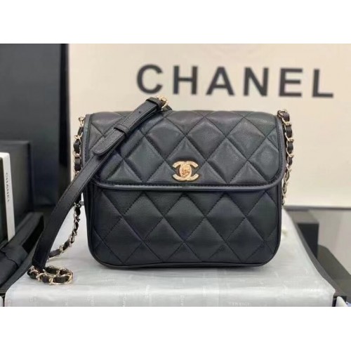 Chanel Cross-body Original Leather Bag AS2447 Black