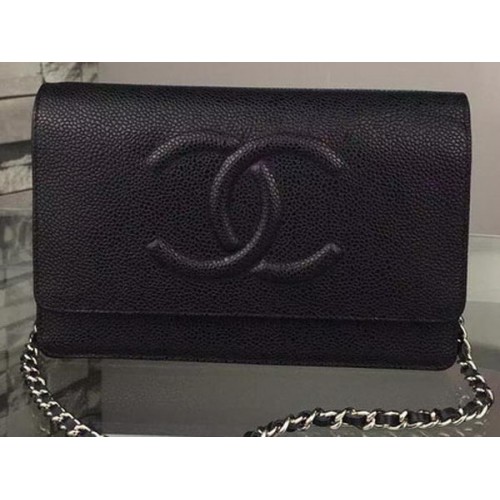 Chanel Flap Shoulder Bag Cannage Pattern A5373 Black