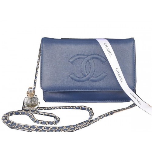 Chanel Flap Shoulder Bag Royal Calfskin Leather CHA33817 Silver