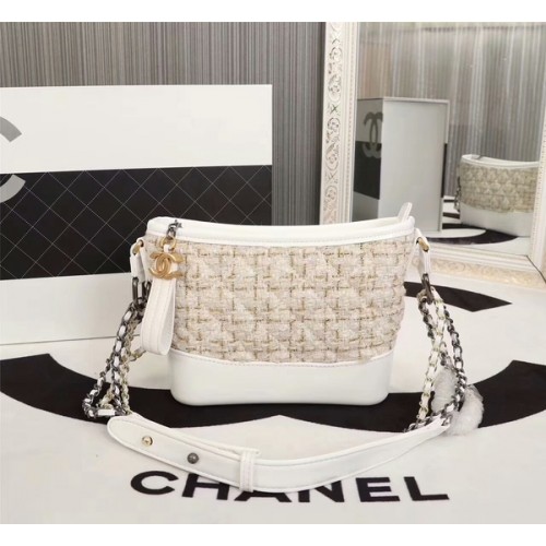 Chanel Gabrielle Mini Shoulder Bag 8122 White
